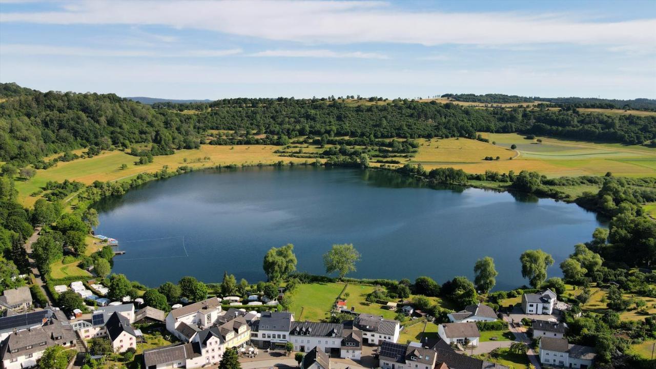 Ferienwohnung Seeblick Schalkenmehren Esterno foto