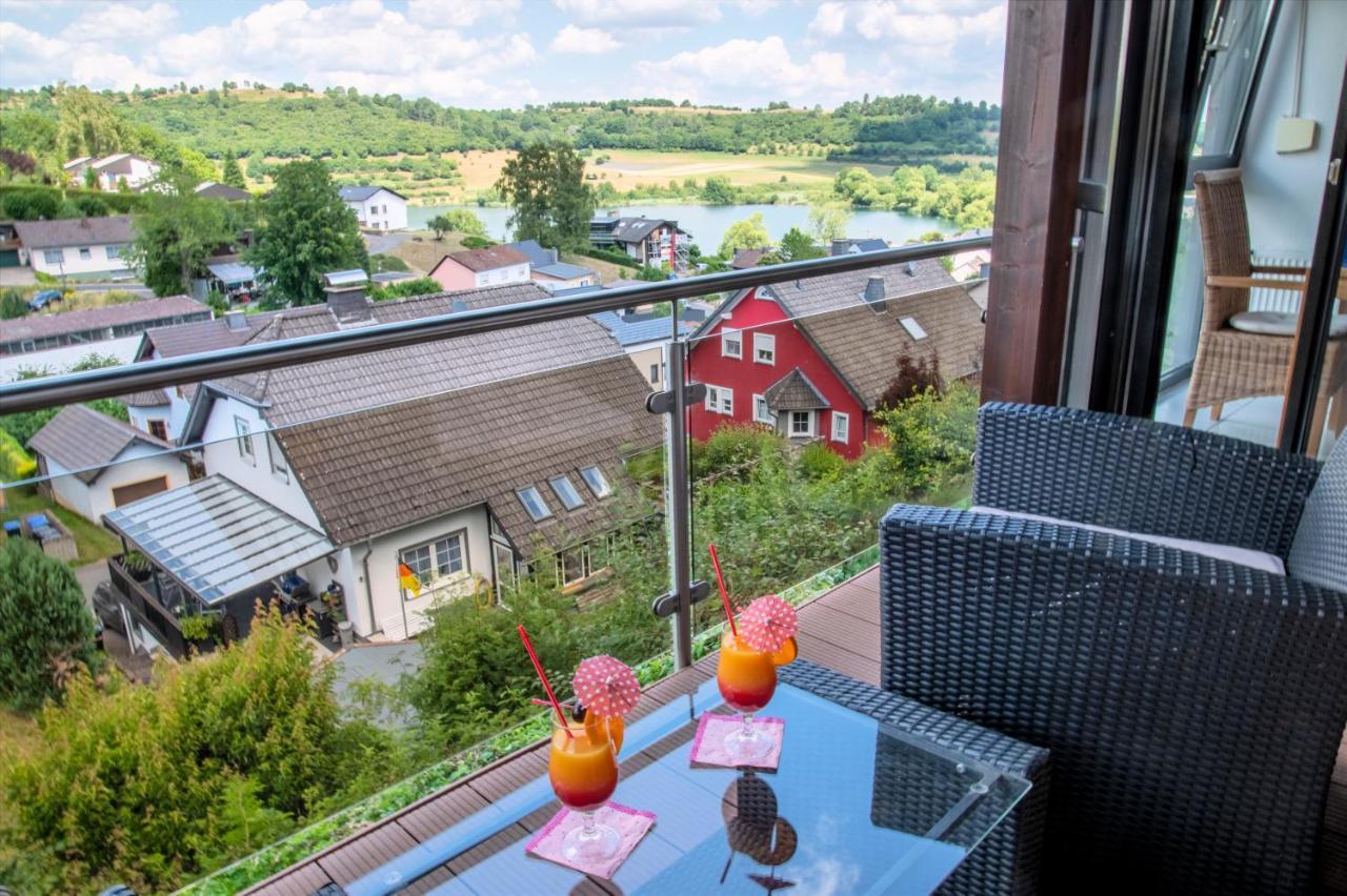 Ferienwohnung Seeblick Schalkenmehren Esterno foto