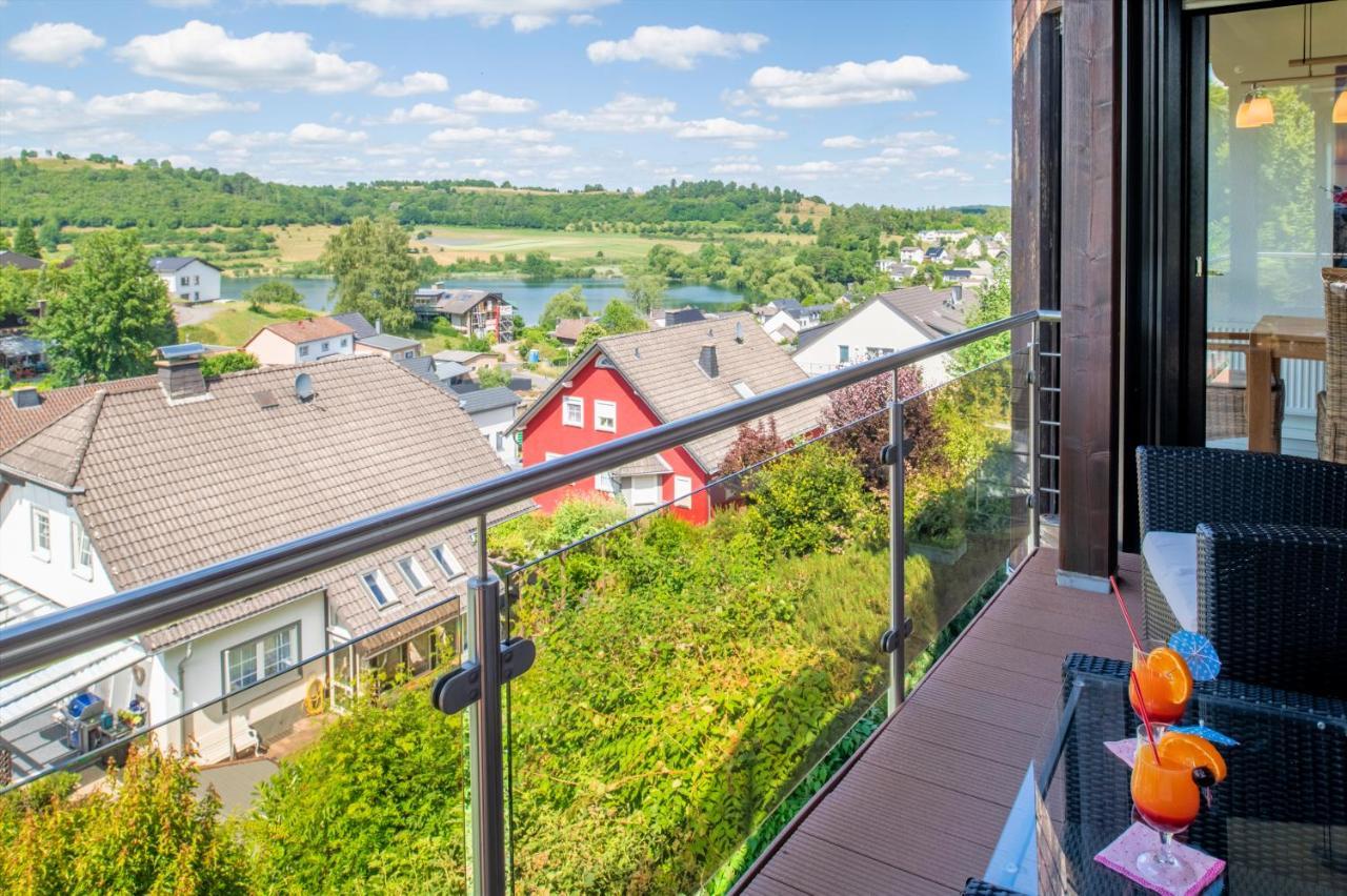 Ferienwohnung Seeblick Schalkenmehren Esterno foto