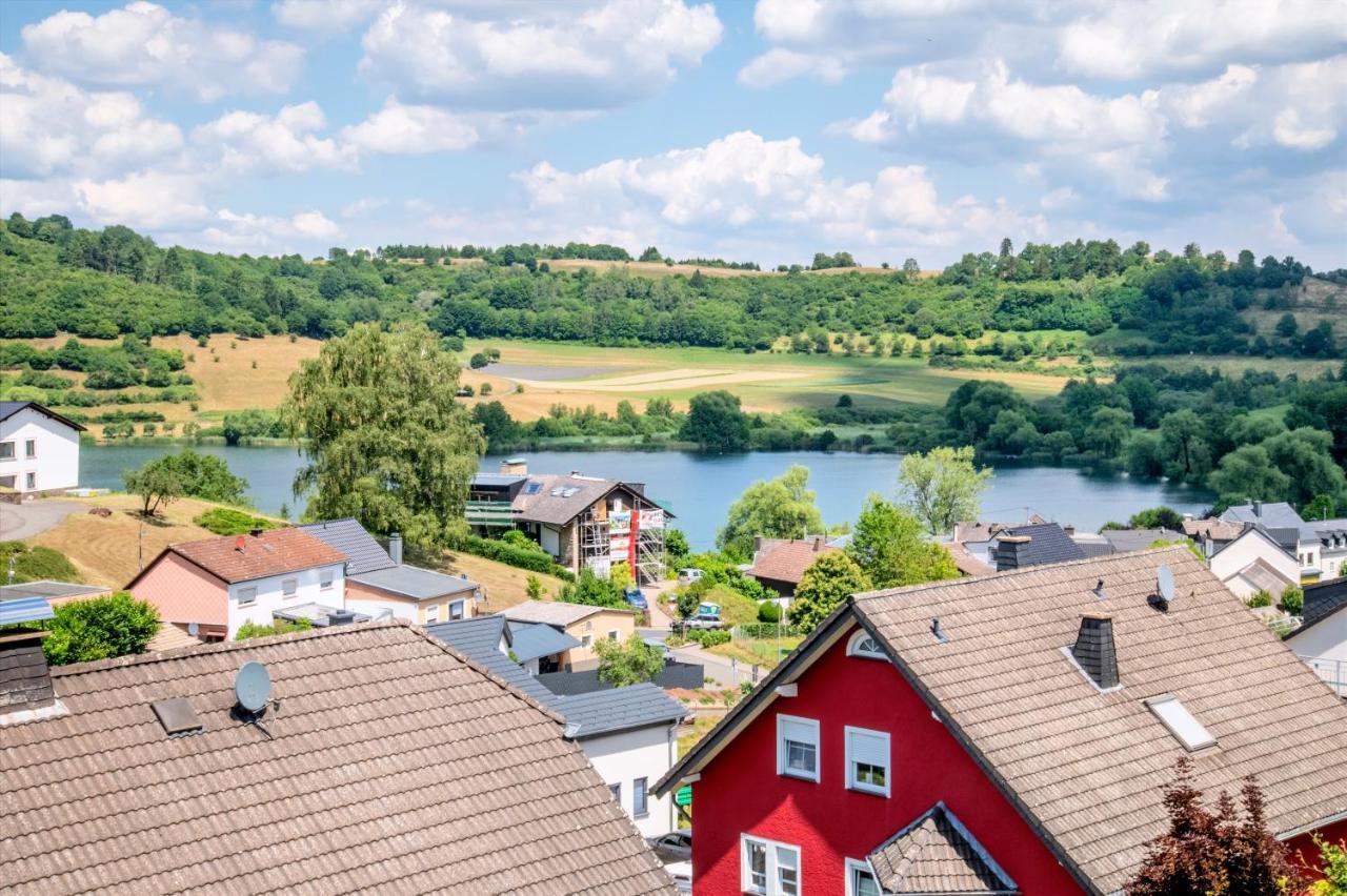 Ferienwohnung Seeblick Schalkenmehren Esterno foto