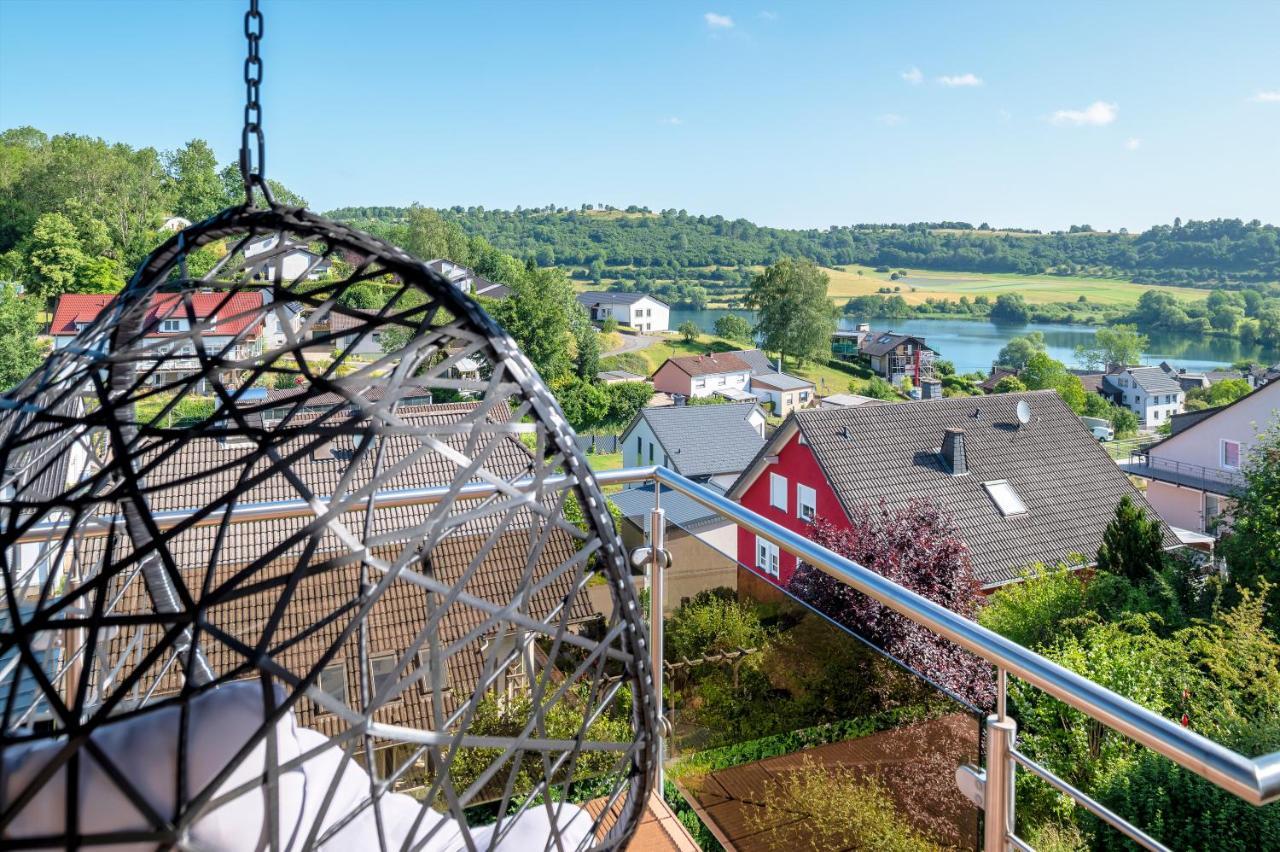 Ferienwohnung Seeblick Schalkenmehren Esterno foto