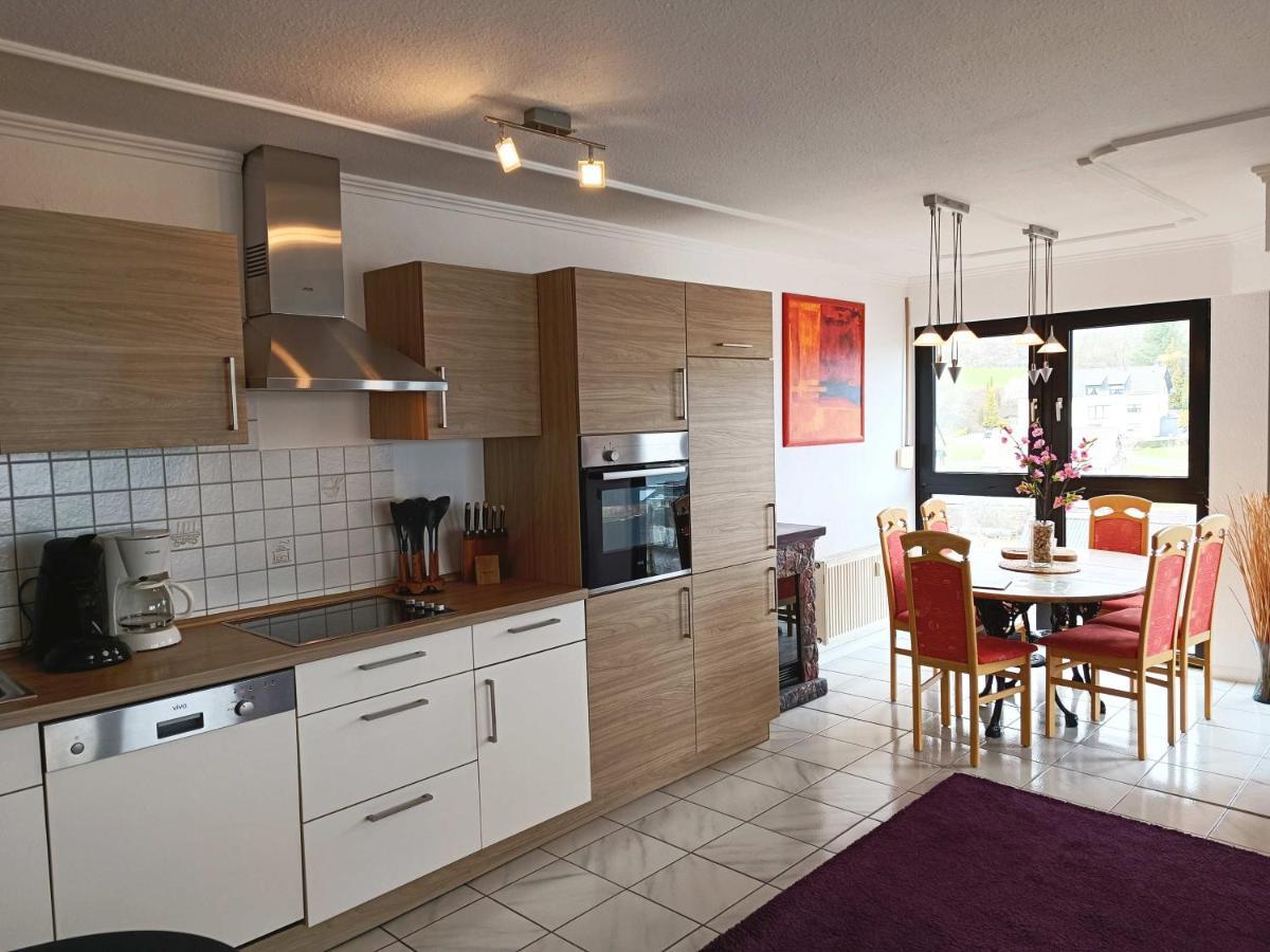 Ferienwohnung Seeblick Schalkenmehren Esterno foto