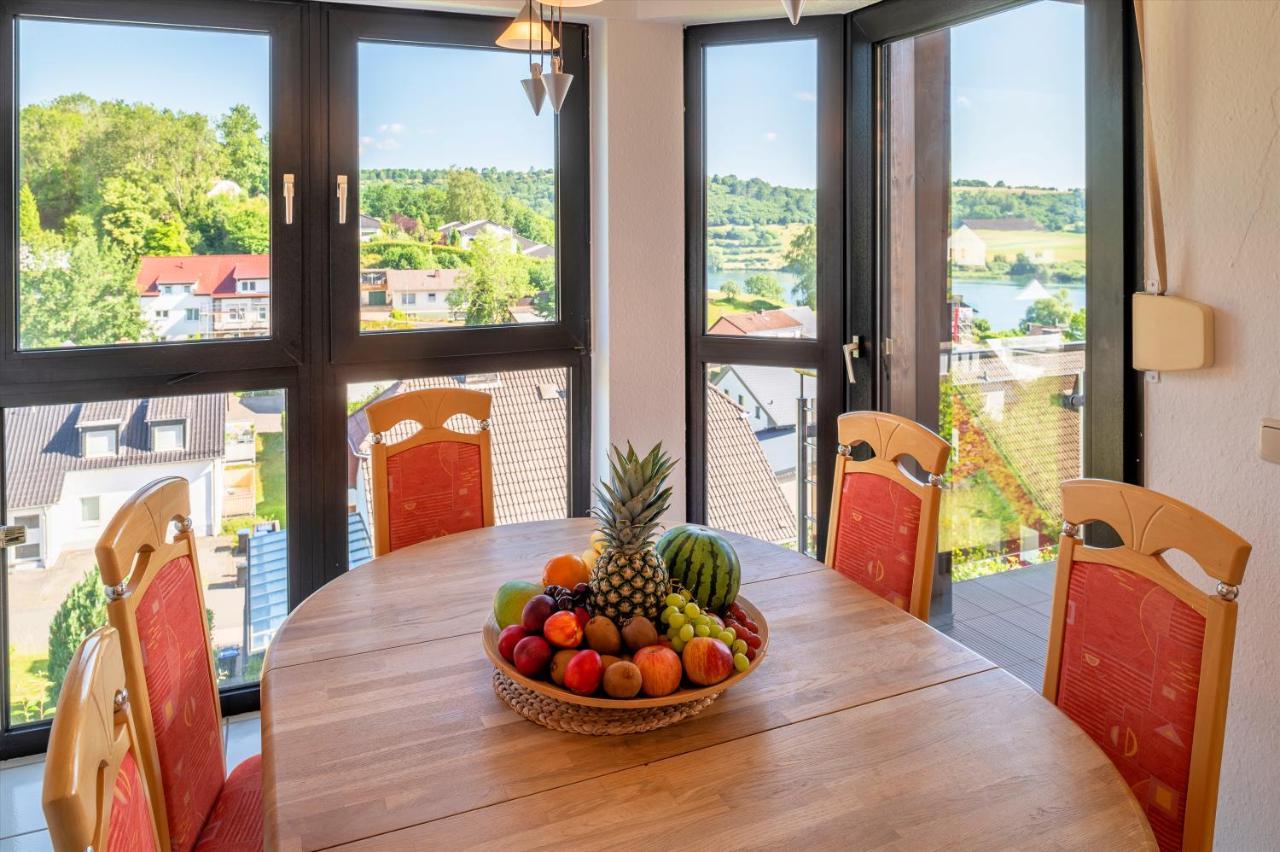 Ferienwohnung Seeblick Schalkenmehren Esterno foto