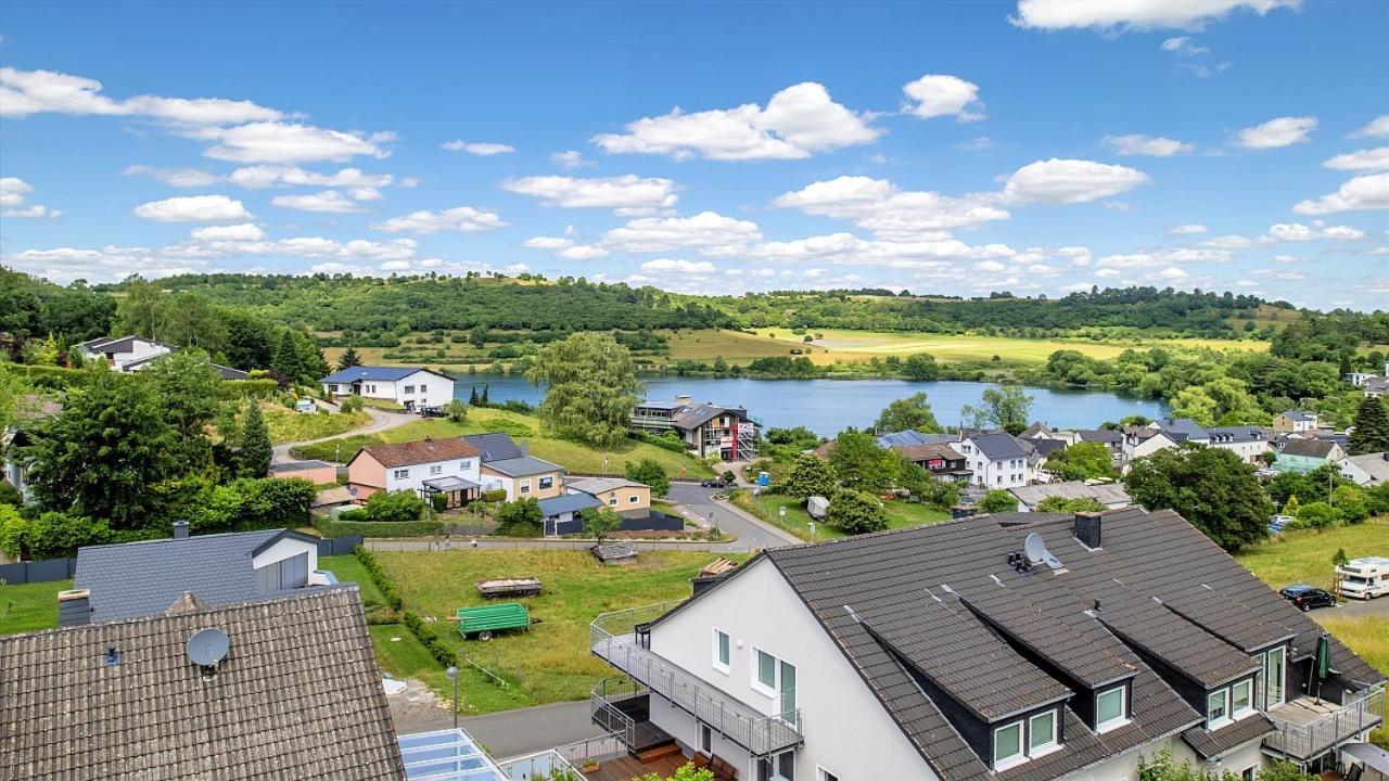 Ferienwohnung Seeblick Schalkenmehren Esterno foto